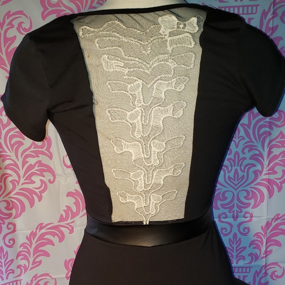 Spine Back Skater Dress - Picture 2 of 5